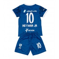 Al-Hilal Neymar Jr #10 Fußballbekleidung Heimtrikot Kinder 2024-25 Kurzarm (+ kurze hosen)